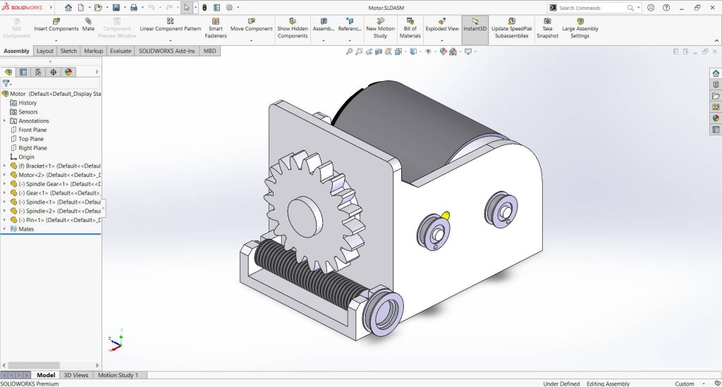 älterer Versionen von SolidWorks