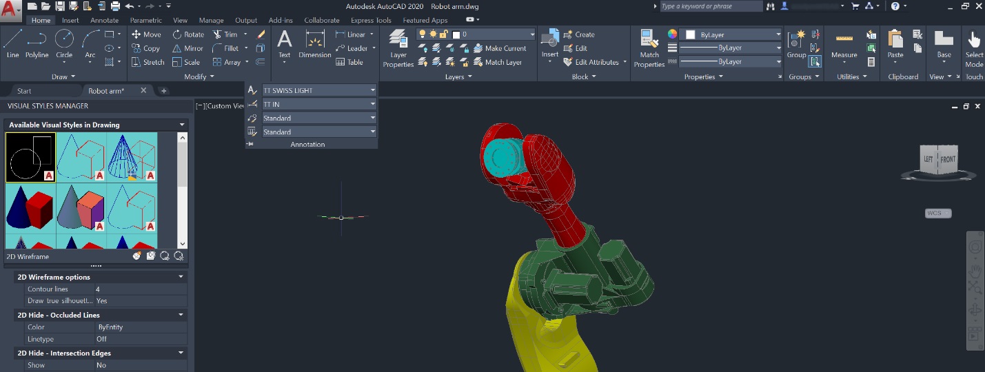 Flächenrückführung mit AutoCAD