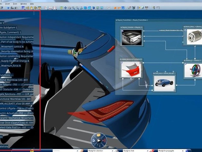 Specification-tree-of-the-CATIA-V6-RFLP-structure